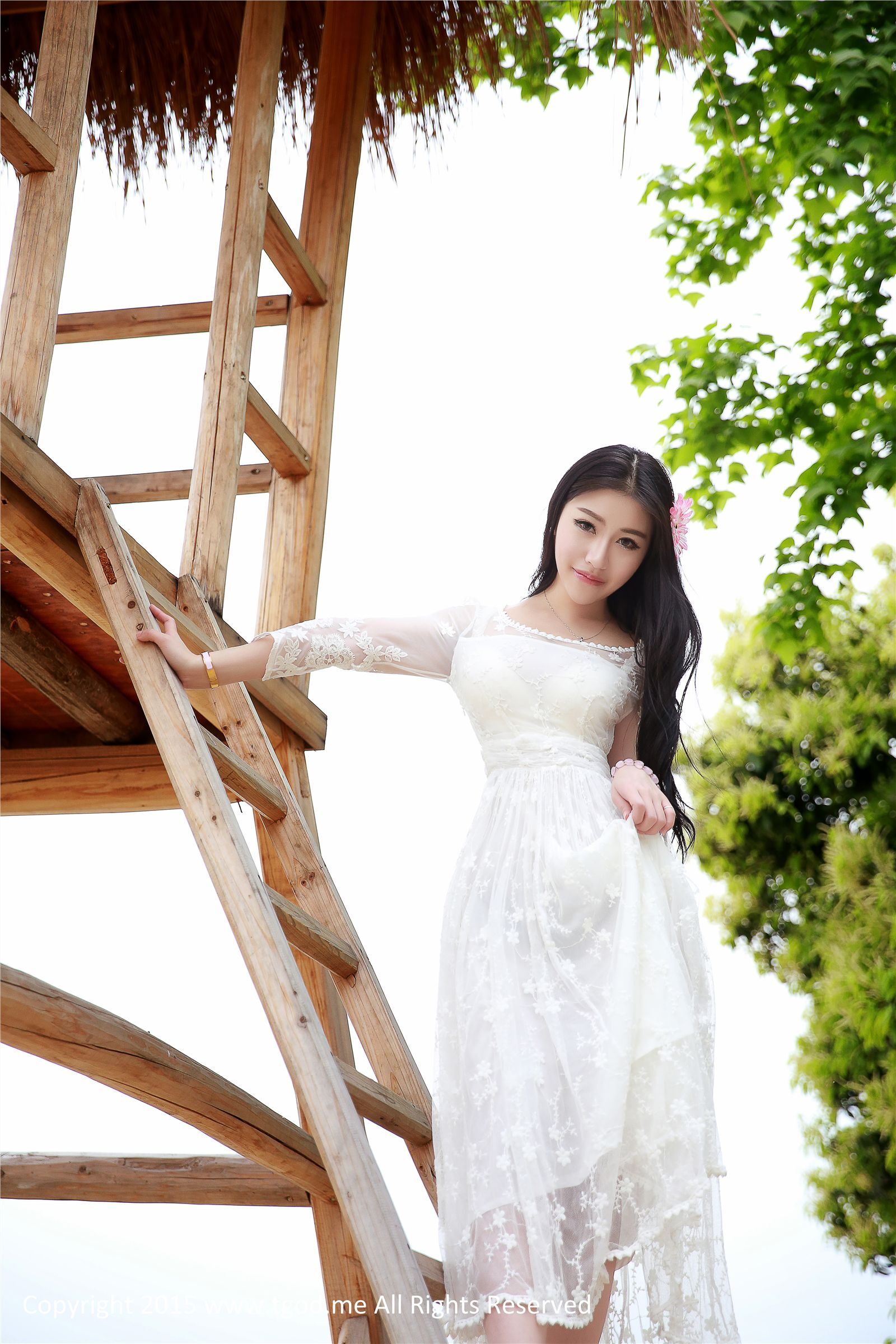 [TGOD推女神]2015.05.08 女神驾到 九江花源谷 青春女神鲁思羽 夏静镜